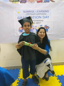 Dr. Sonali with her son