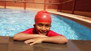 Siddhartha doing swiming 1