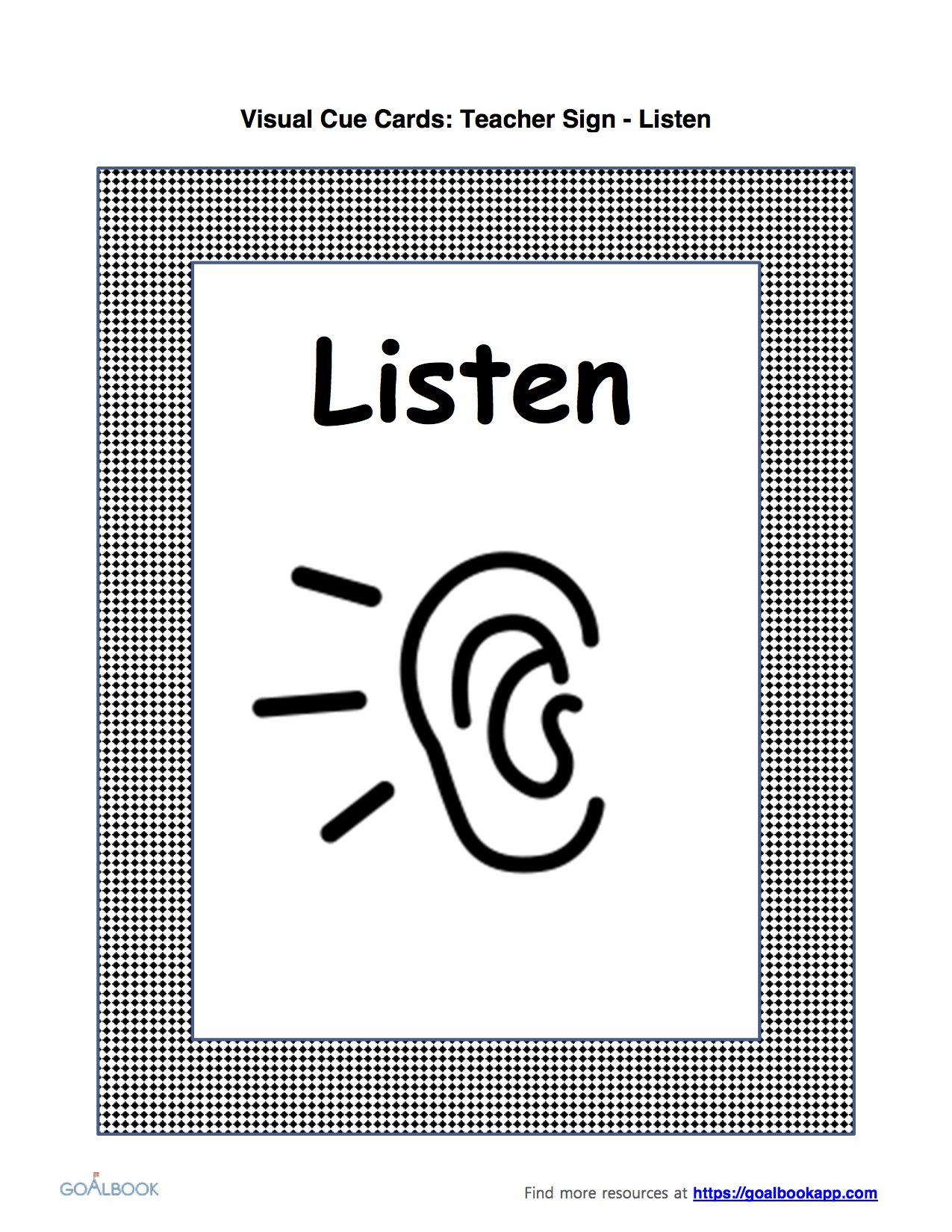 Word listen. Listen sign. Listen look Cards. Listen to teachers Card. Listening sign image.