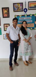 Dr. Sonali with her husband