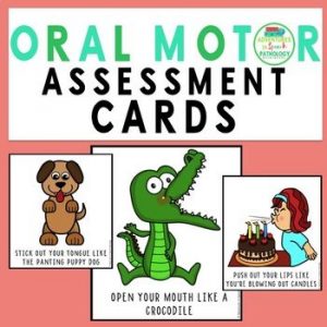 Oral motor assessment