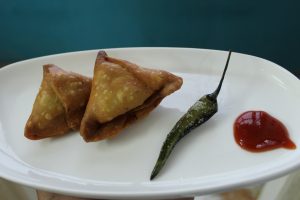 Samosa by Chef. Tanishq