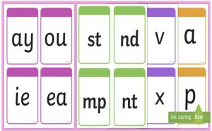 phonic cards