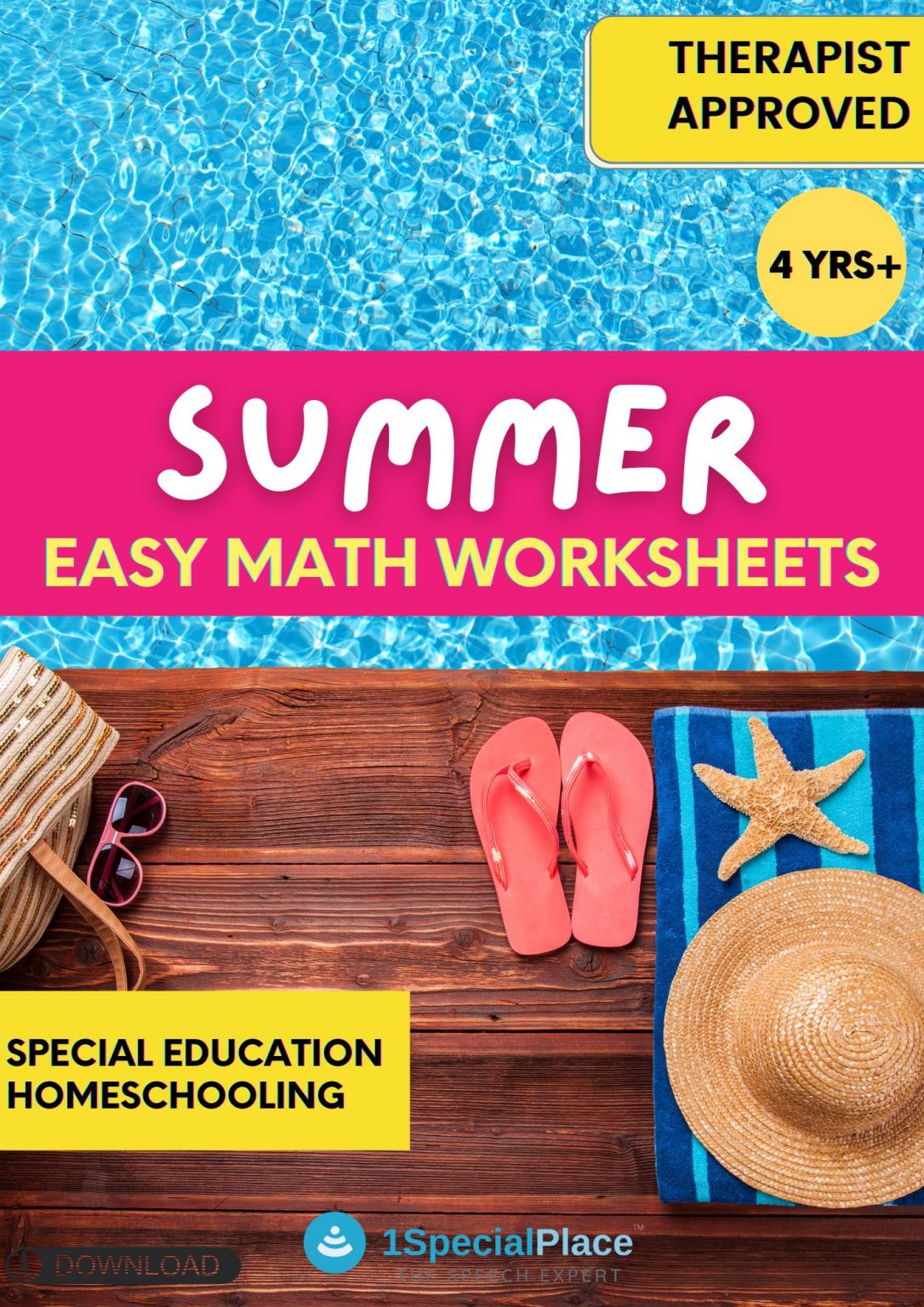 summer-easy-math-worksheets-1specialplace